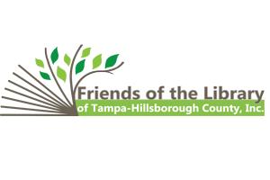 Friends of the Library of Hillsborough County logo